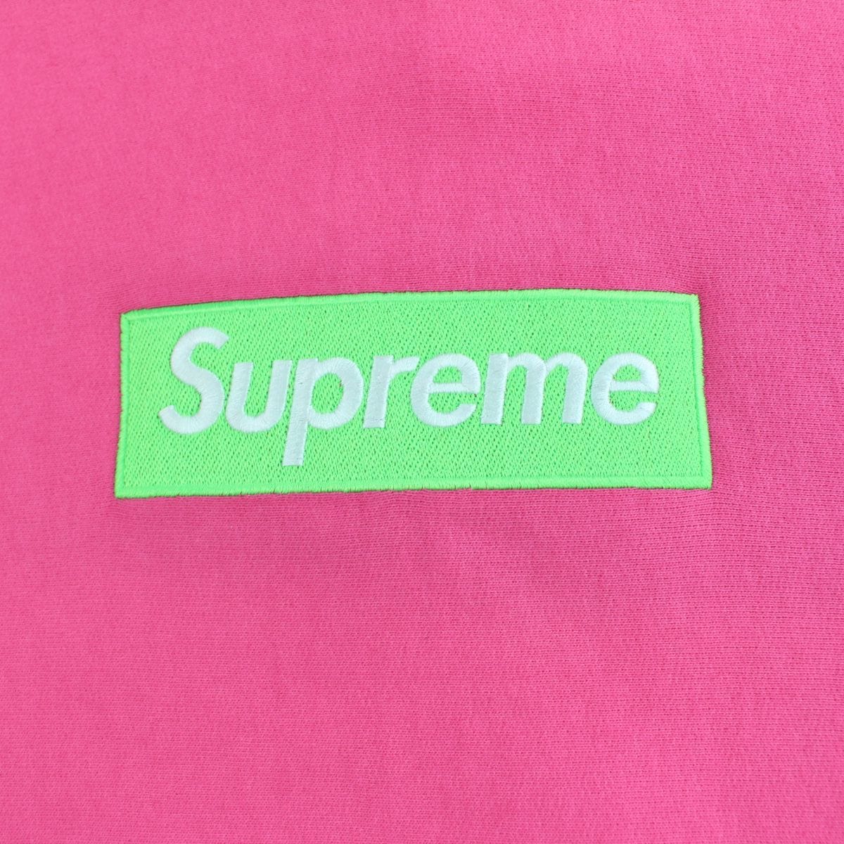 supreme magenta box logo hoodie 2017 - SaruGeneral