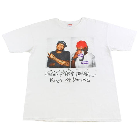 supreme x 36 three six mafia tee white 2012