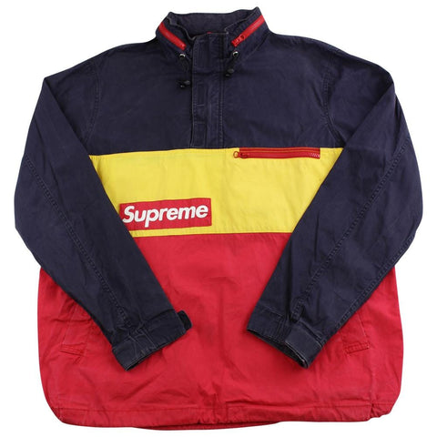 supreme f1 pullover yellow red 2014