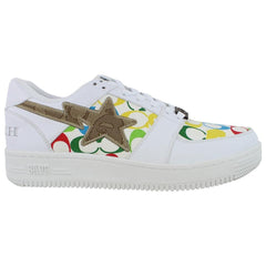 Bapesta x Coach Multicolour White