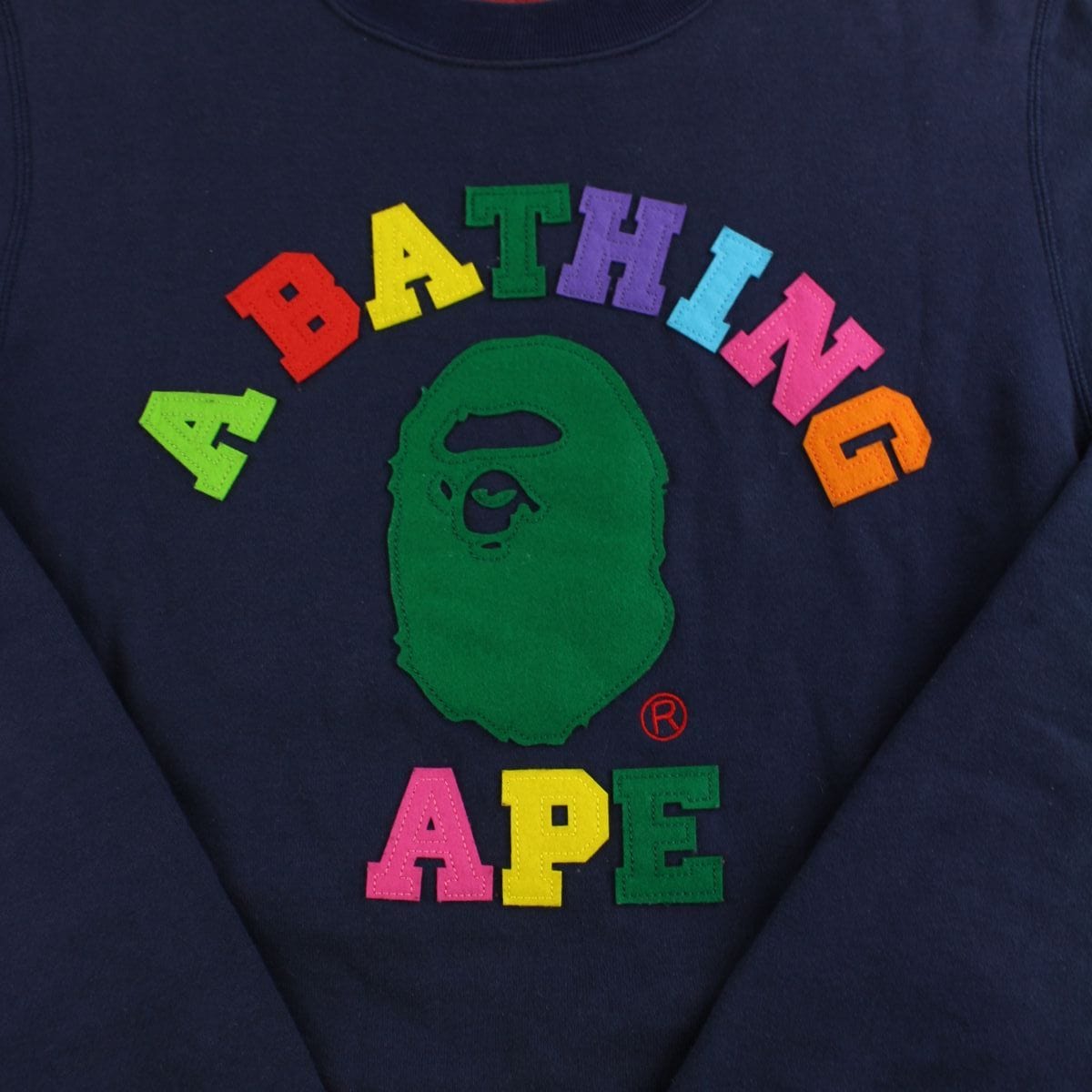 Rainbow bape logo hotsell