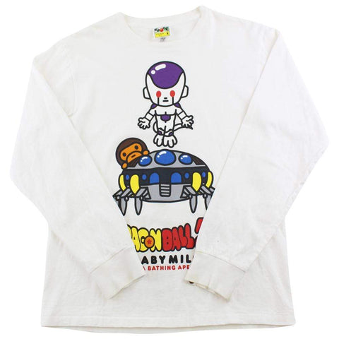 Bape x Dragon Ball Z ls White