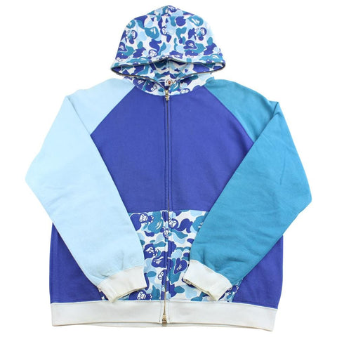 Bape abc milo blue Camo full zip L