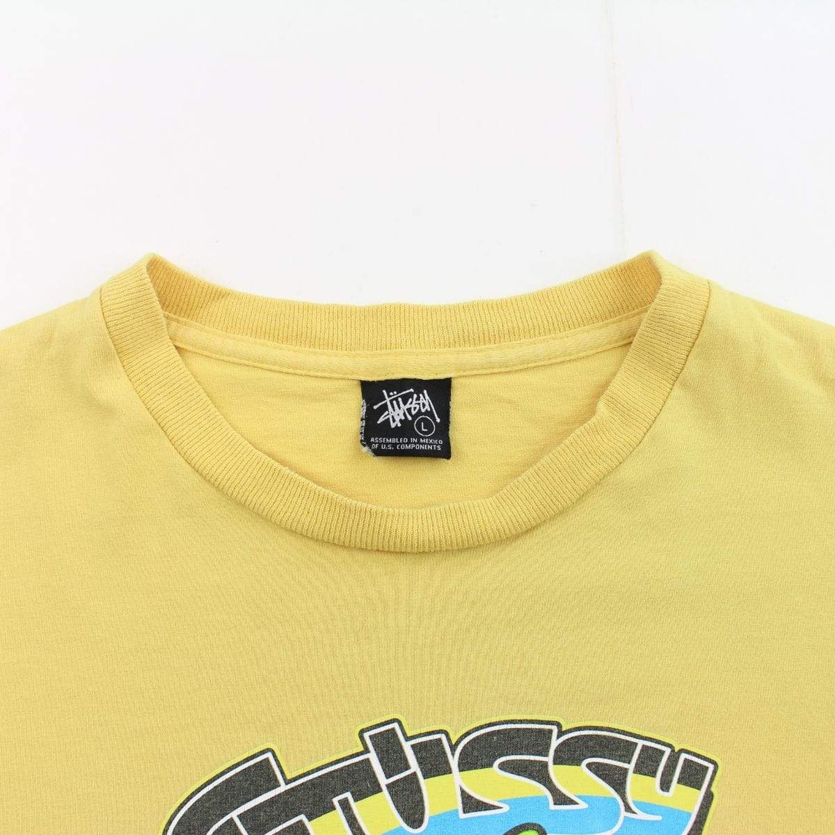 Stussy Lightening Tee Yellow - SaruGeneral