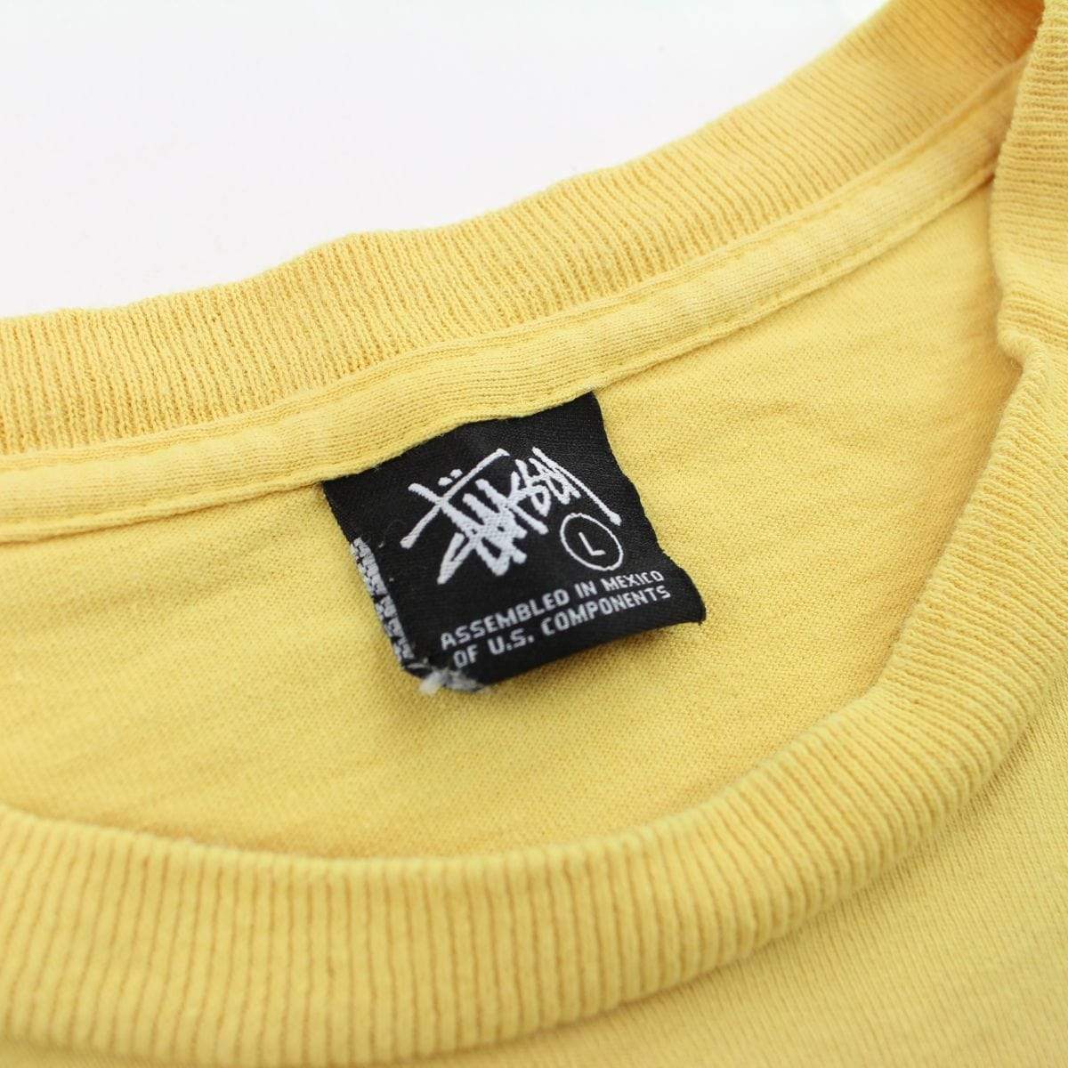 Stussy Lightening Tee Yellow - SaruGeneral