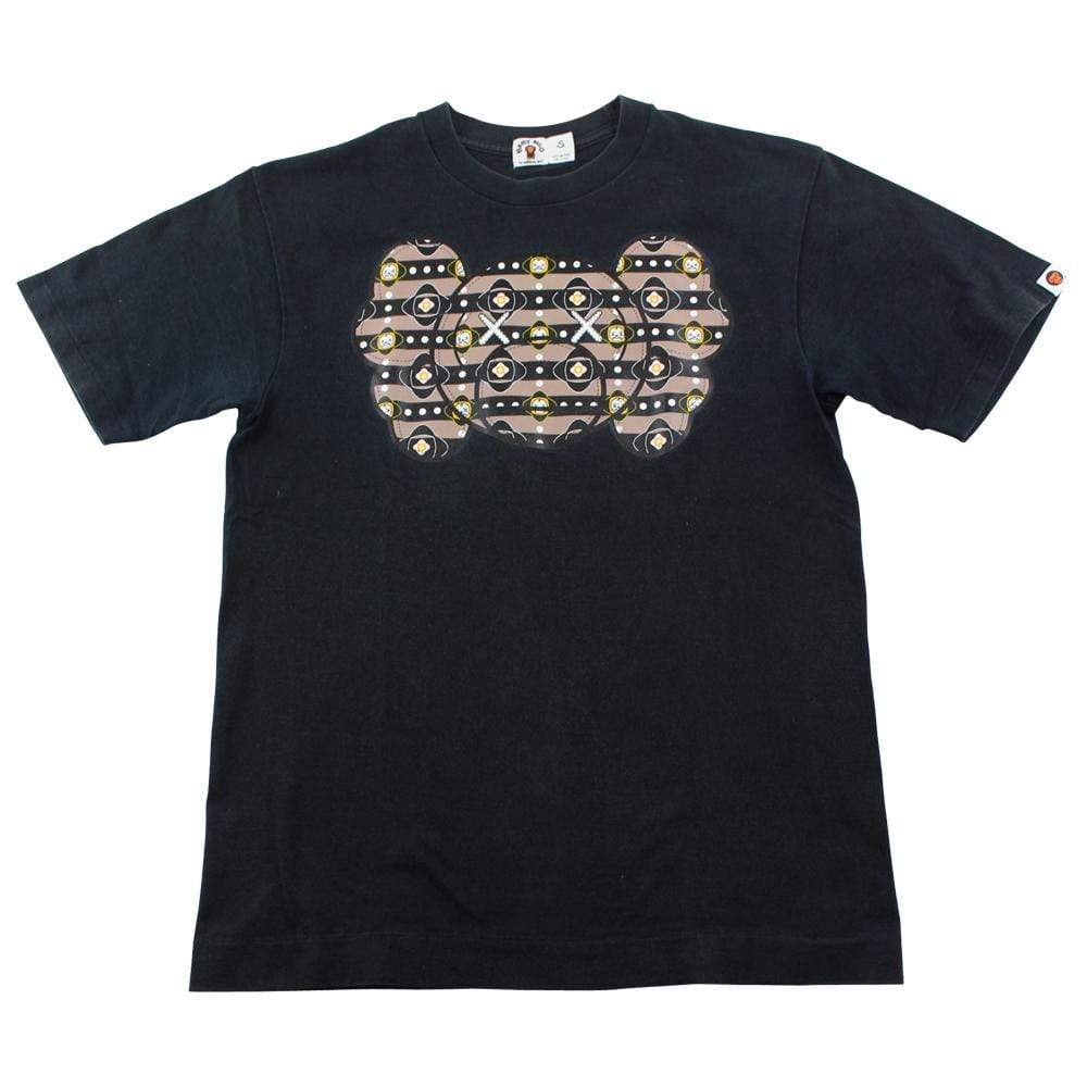 Bape x Kaws Baby Milo Tee Black - SaruGeneral