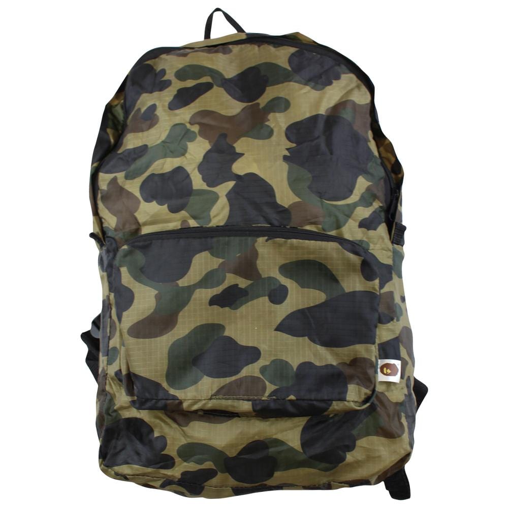 bape 1st green camo e mook backpack - SaruGeneral