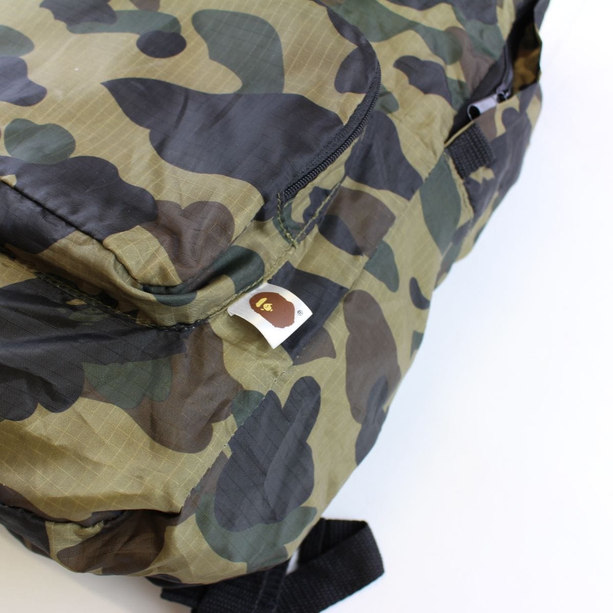 bape 1st green camo e mook backpack - SaruGeneral