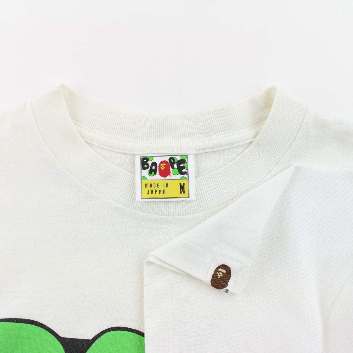 Bape Dope Men Tee White - SaruGeneral