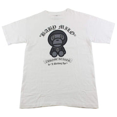 Bape x Chrome Hearts Baby Milo Logo Tee Black