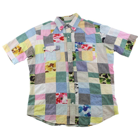 Bape Patchwork Multi Camo Shirt