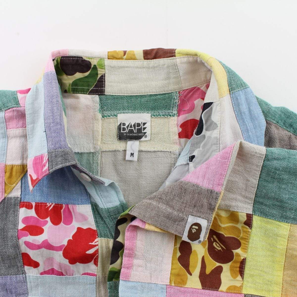 Bape Patchwork Multi Camo Shirt - SaruGeneral