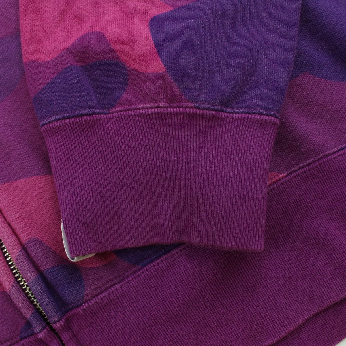 bape purple camo full zip - SaruGeneral