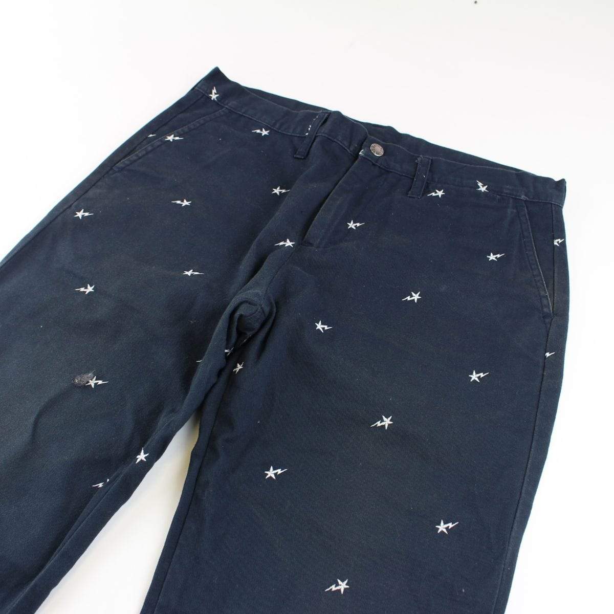 Bapesta All Over Print Pants Navy - SaruGeneral