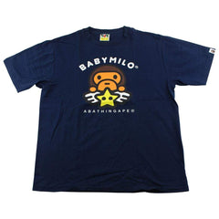 T-shirt Bape Baby Milo Star bleu marine