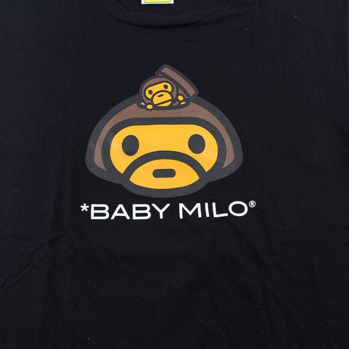 Bape Baby Milo in Milo Head Tee Black - SaruGeneral