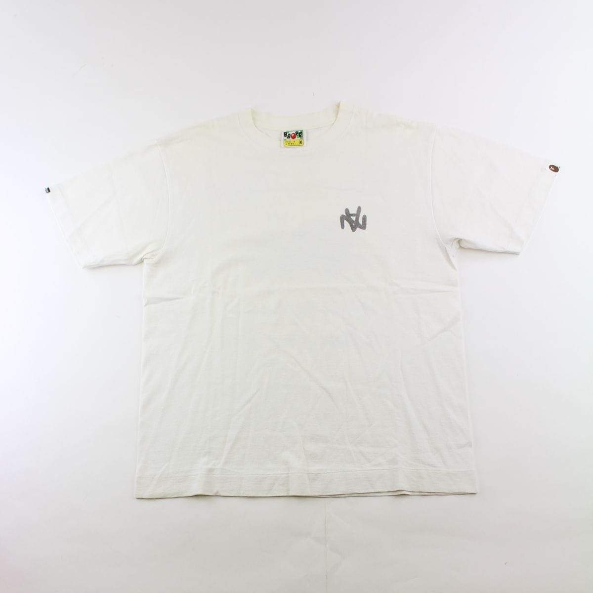 Bape x Neighbourhood Cars Tee White - SaruGeneral