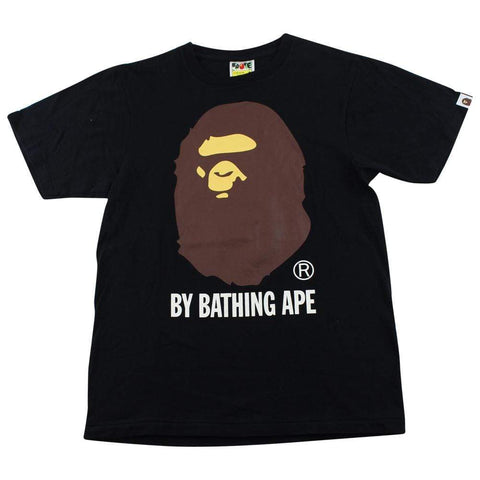 Bape Original Big Ape Logo Tee Black