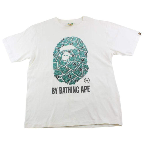 Bape membership Big Ape Logo Tee White