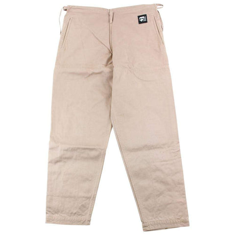 Bape Distressed Big Ape Logo Pants Tan