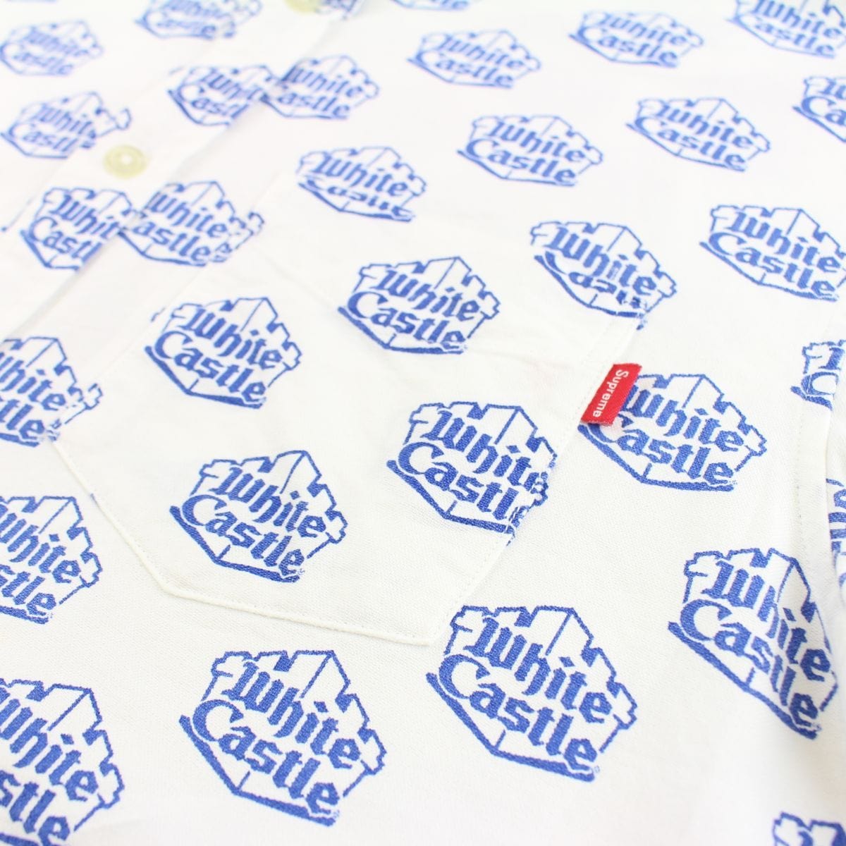 supreme white castle shirt white 2015 – SARUGENERAL