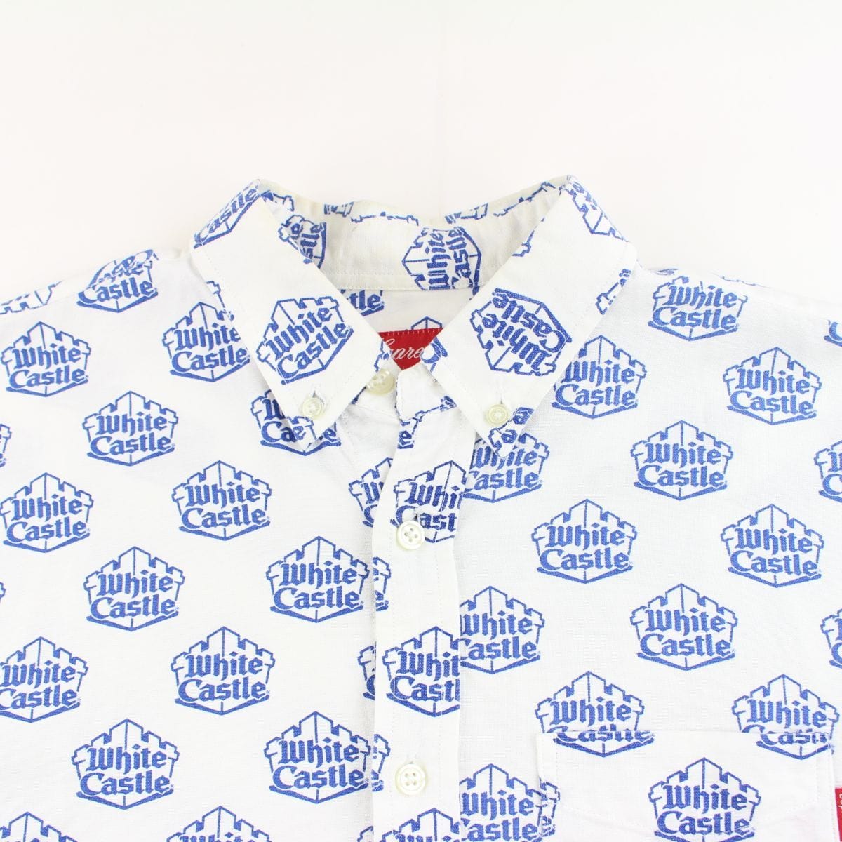 supreme white castle shirt white 2015 – SARUGENERAL