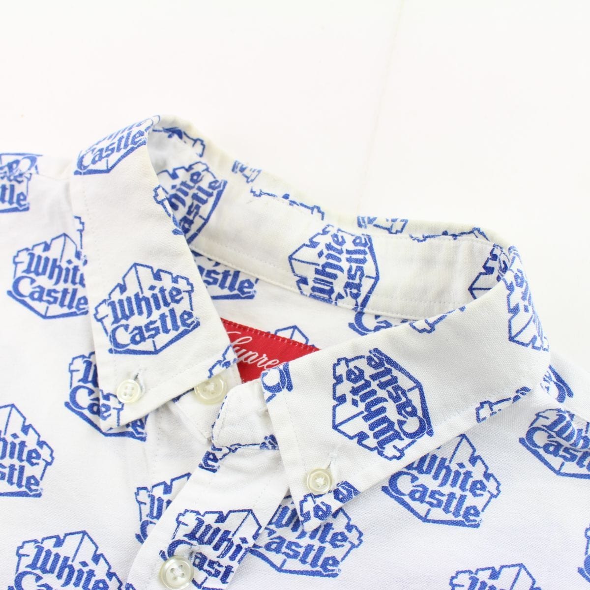 supreme white castle shirt white 2015 – SARUGENERAL