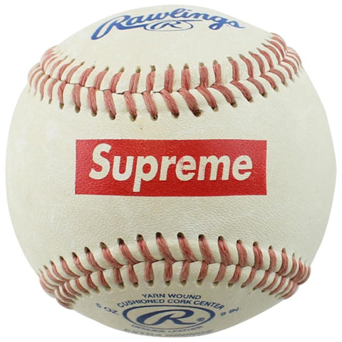 Supreme x Rawlings Baseball White