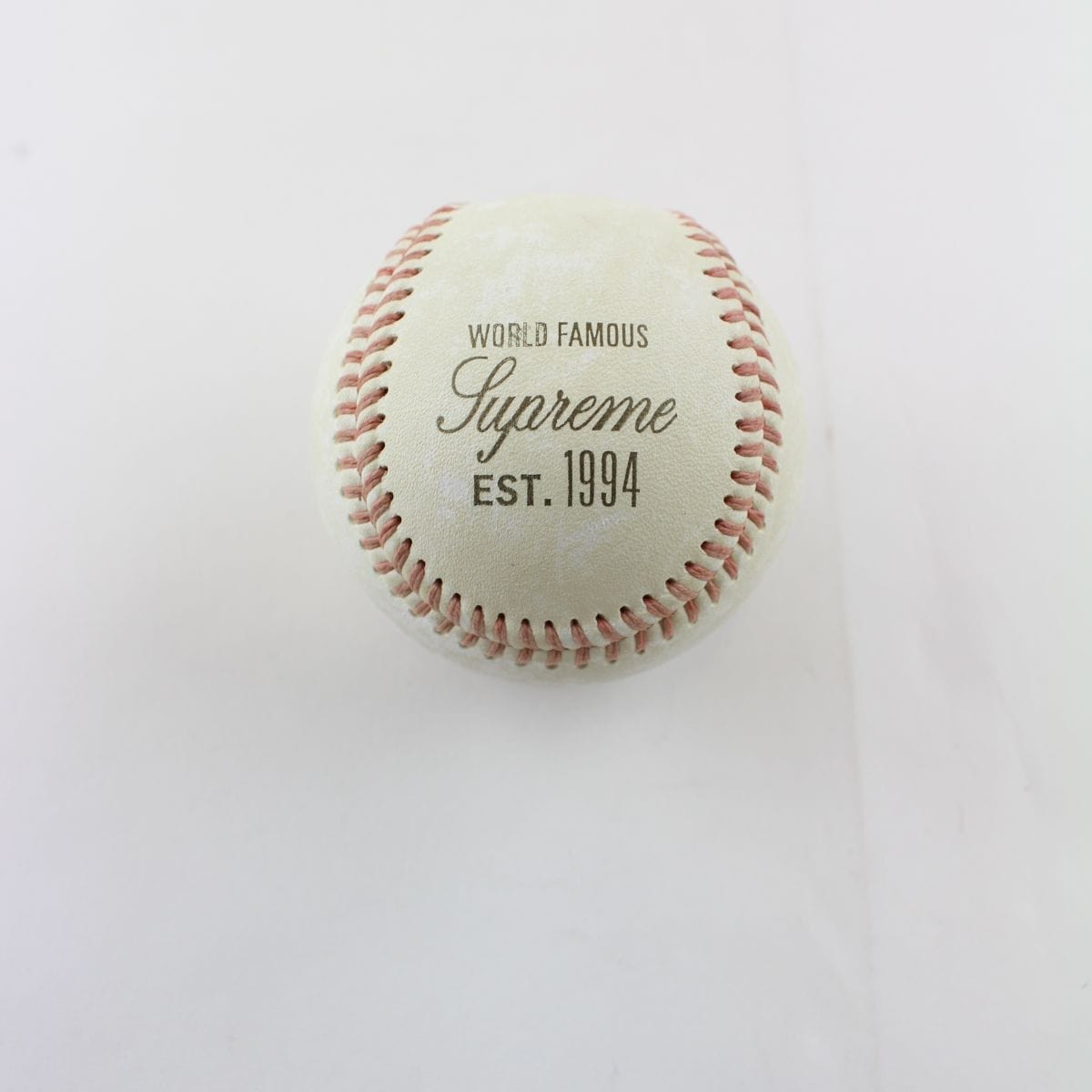 Supreme x Rawlings Baseball White - SaruGeneral