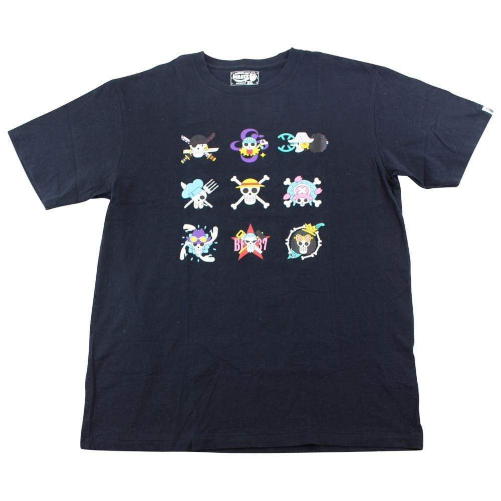 Bape One Piece Logos Tee Black - SaruGeneral