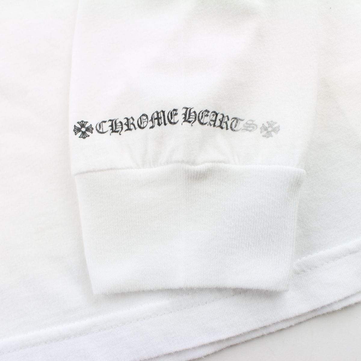 Chrome Hearts Crosses Ls White - SaruGeneral
