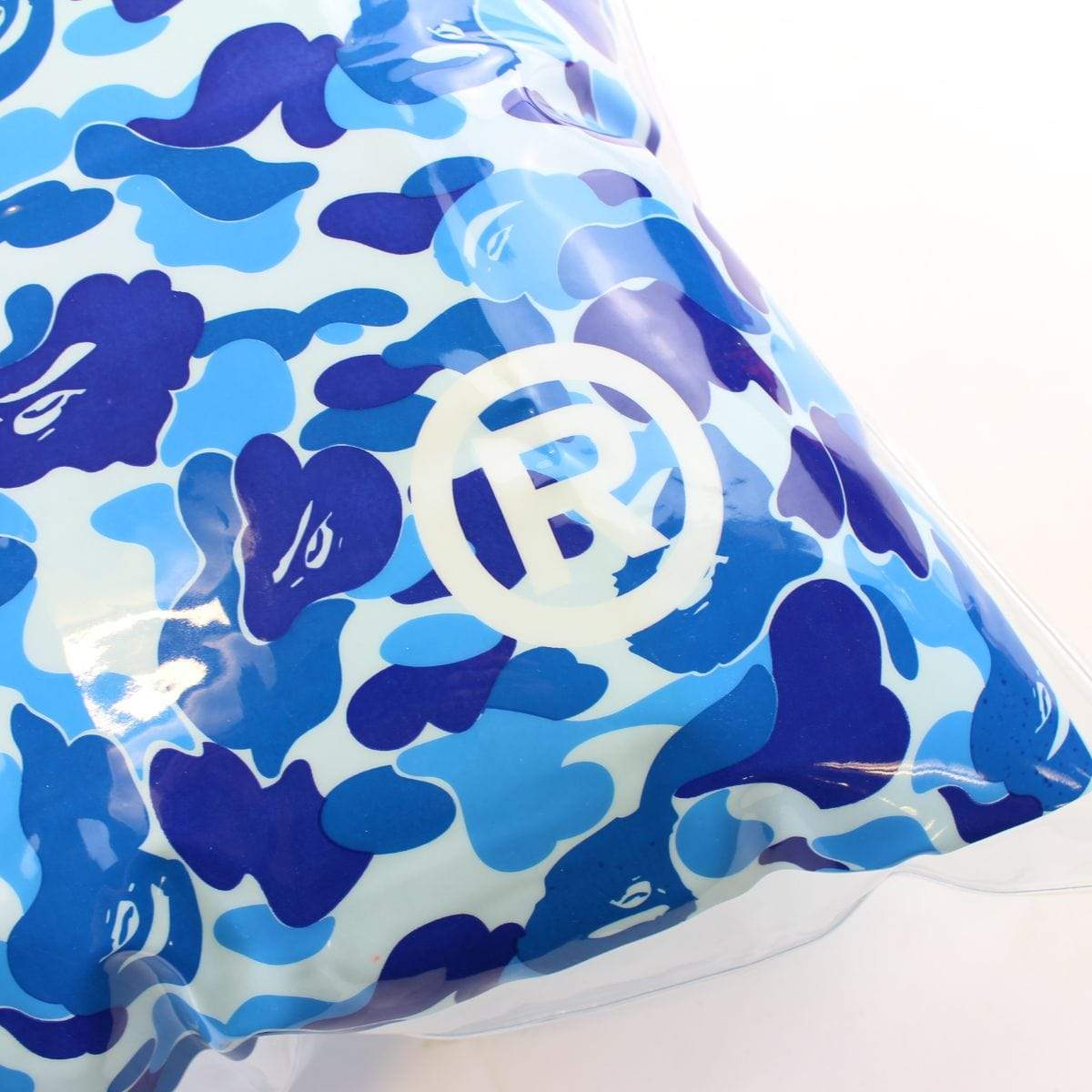Bape Inflatable Blue Camo Pillow - SaruGeneral