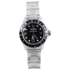 Bracelet Bapex noir et transparent