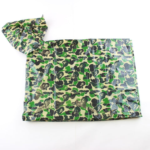 Bape Green Camo Rain Poncho