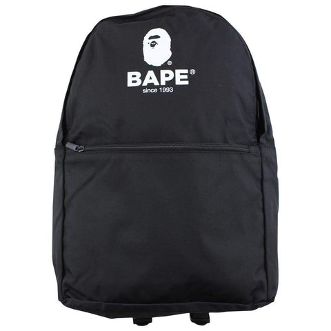 Bape Big Ape logo Backpack Black