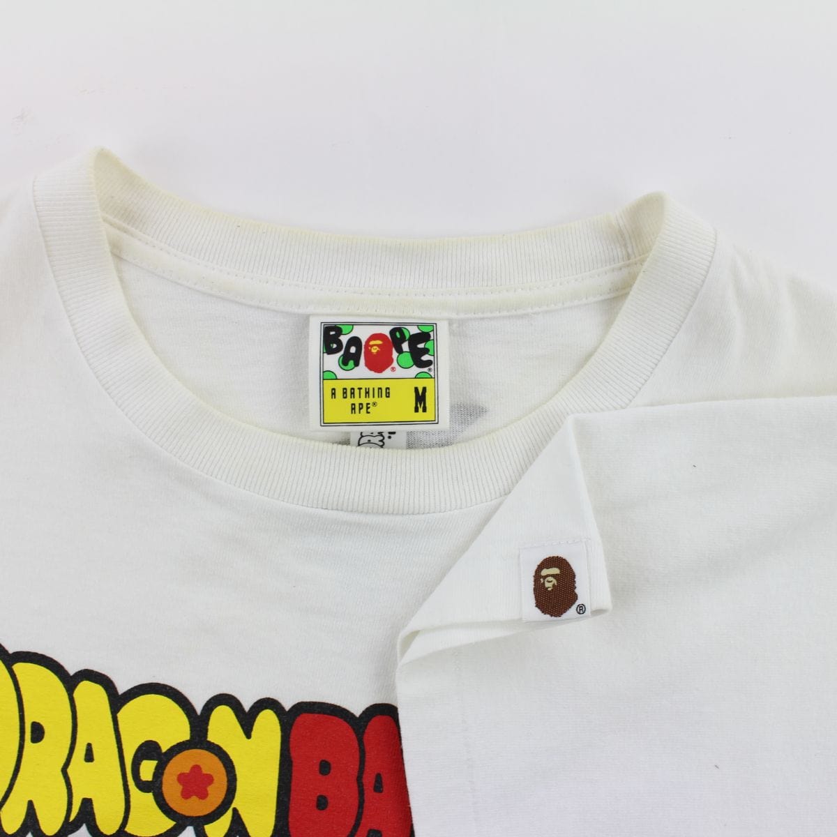 bape x dbz saiyan tee white - SaruGeneral