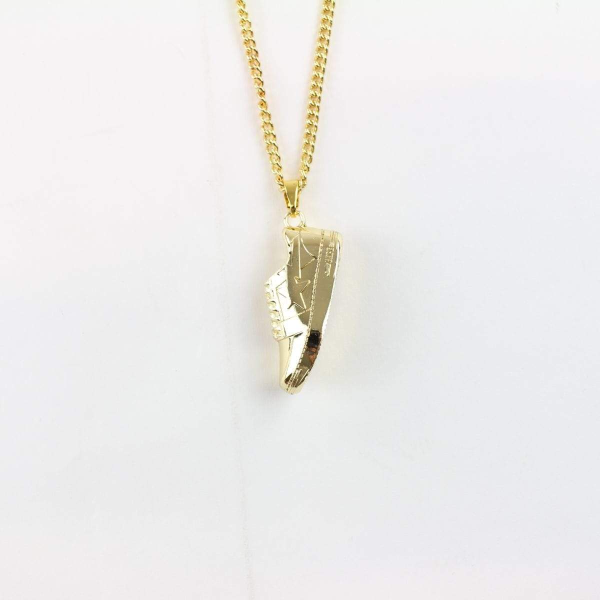 Bapesta Pendant Gold Necklace - SaruGeneral