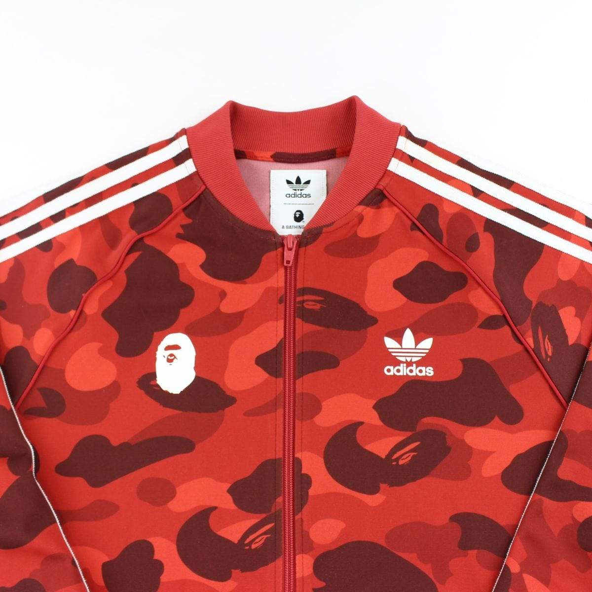 Bape x adidas Red Camo Track Jacket - SaruGeneral