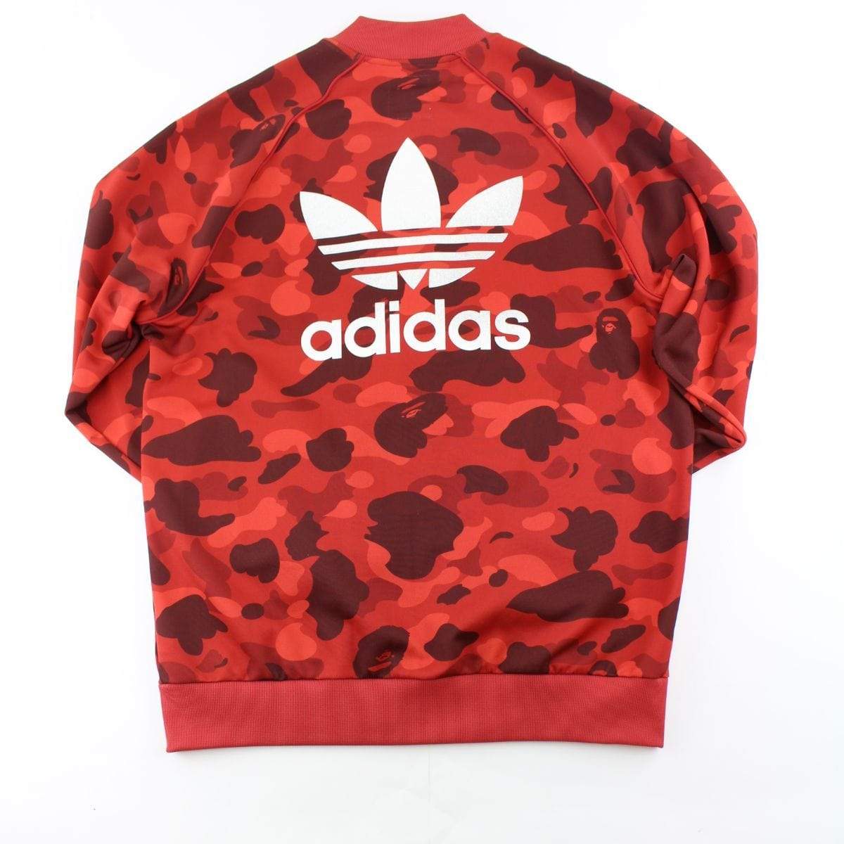 Bape x adidas Red Camo Track Jacket - SaruGeneral