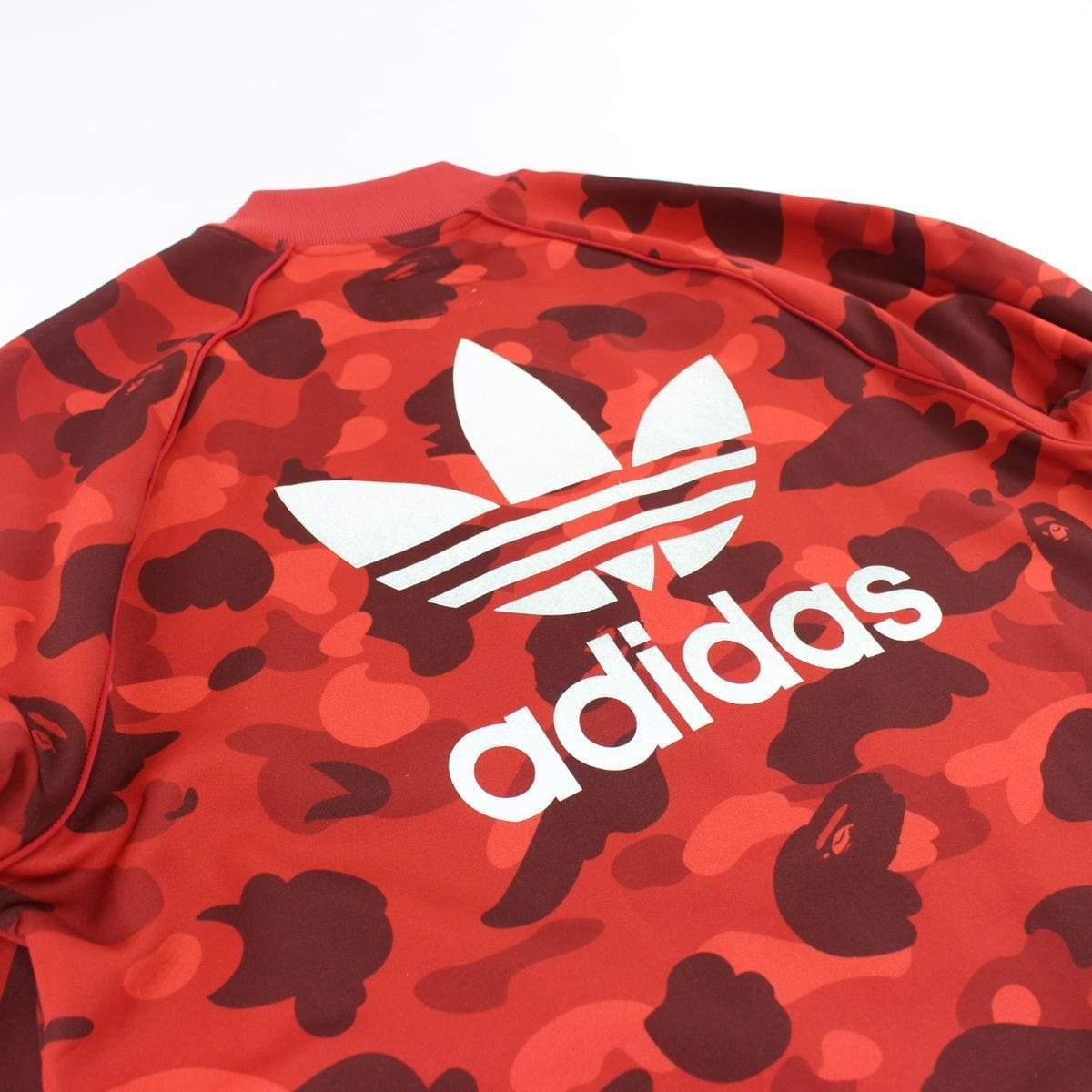 Bape x adidas Red Camo Track Jacket - SaruGeneral