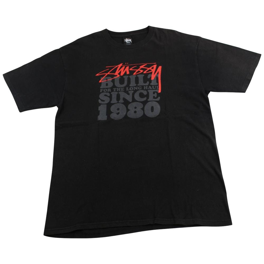 stussy built since 1980 tee black - SaruGeneral