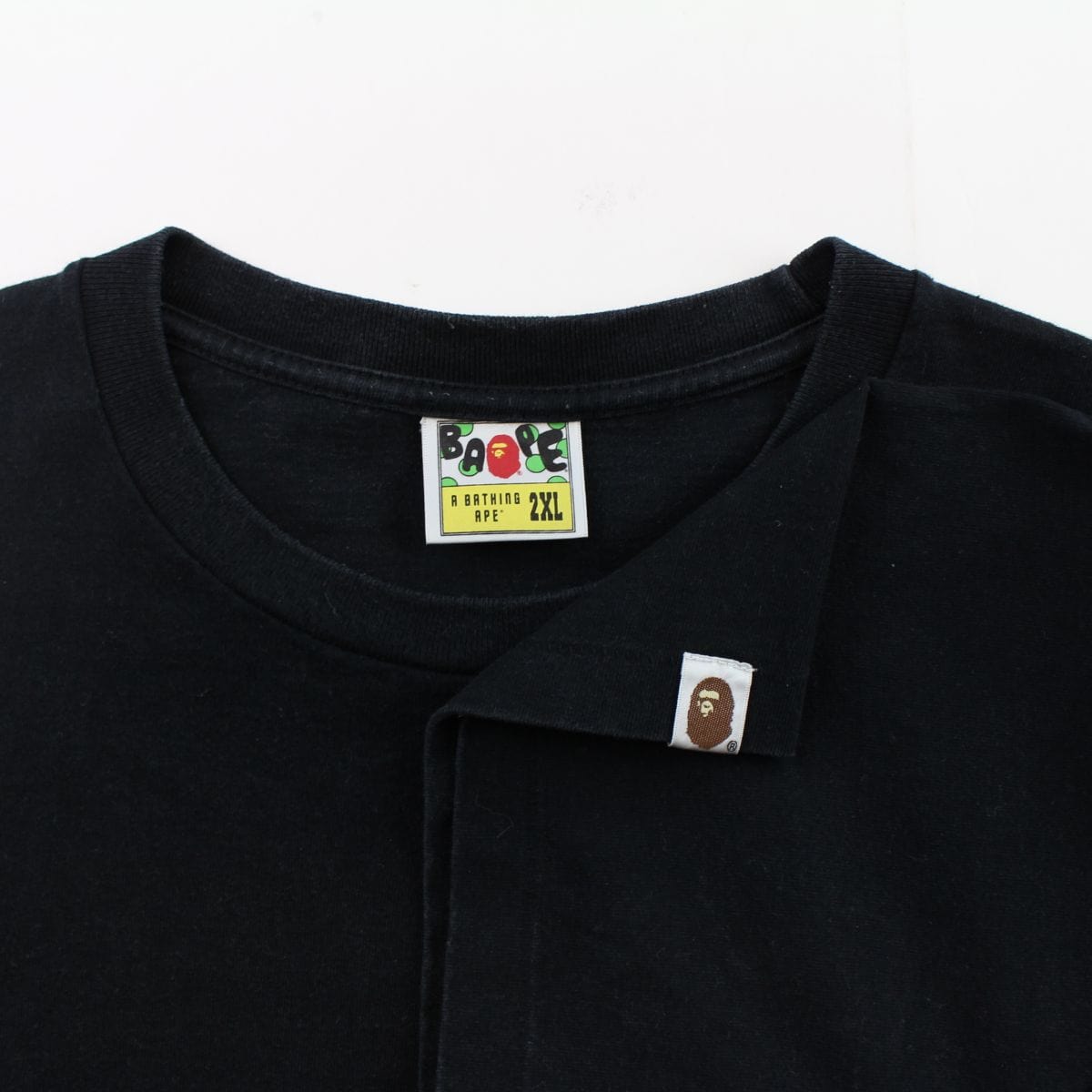 Bape Green Tiger Pocket Tee Black - SaruGeneral