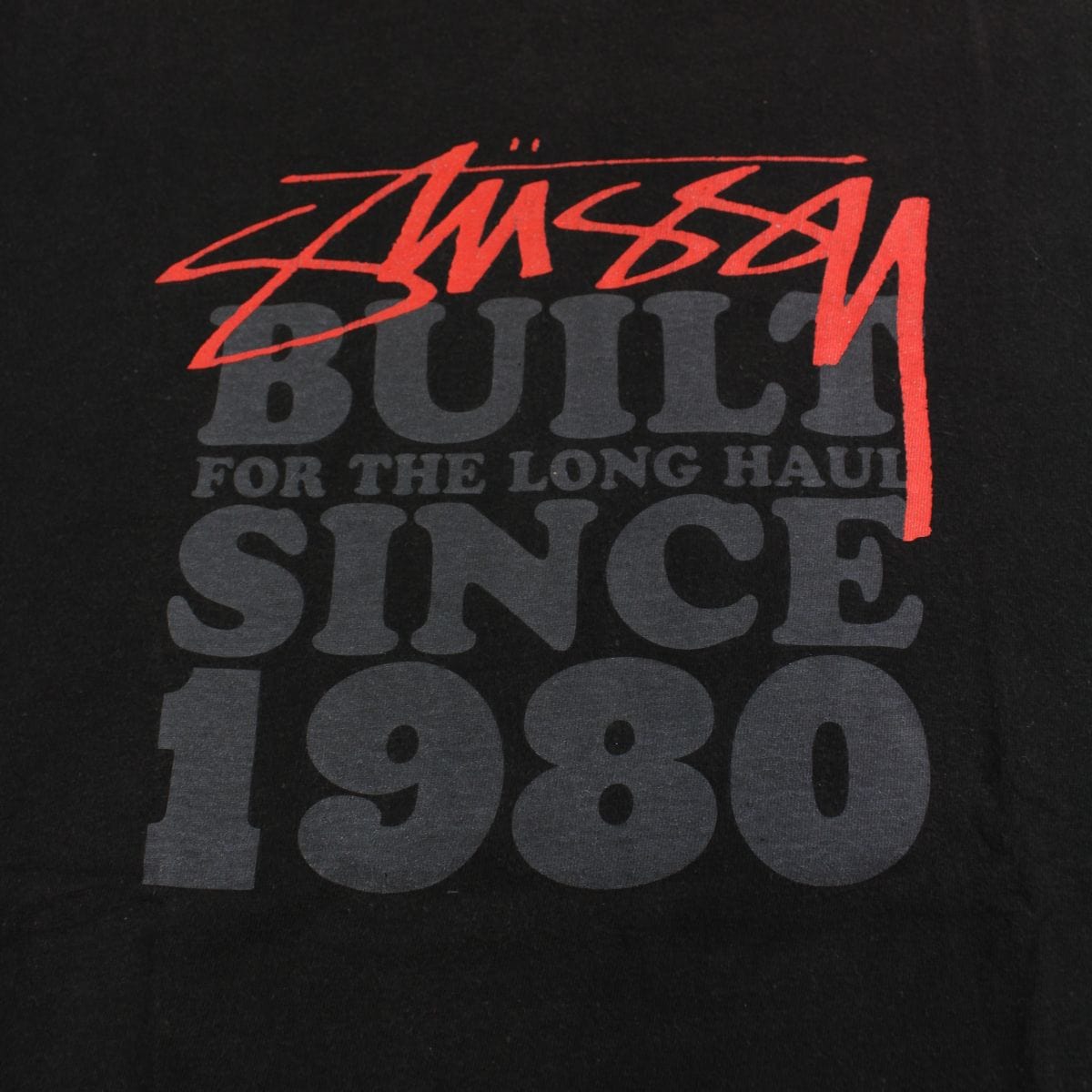 stussy built since 1980 tee black - SaruGeneral