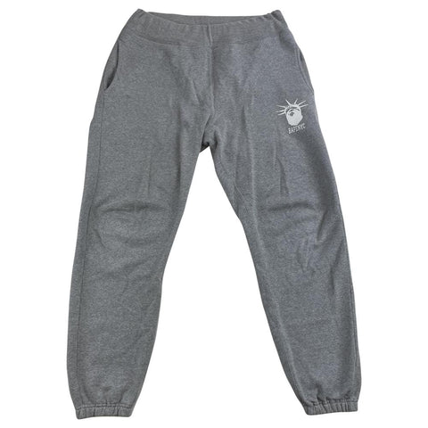 Bape NYC Ape Logo sweatpants Grey