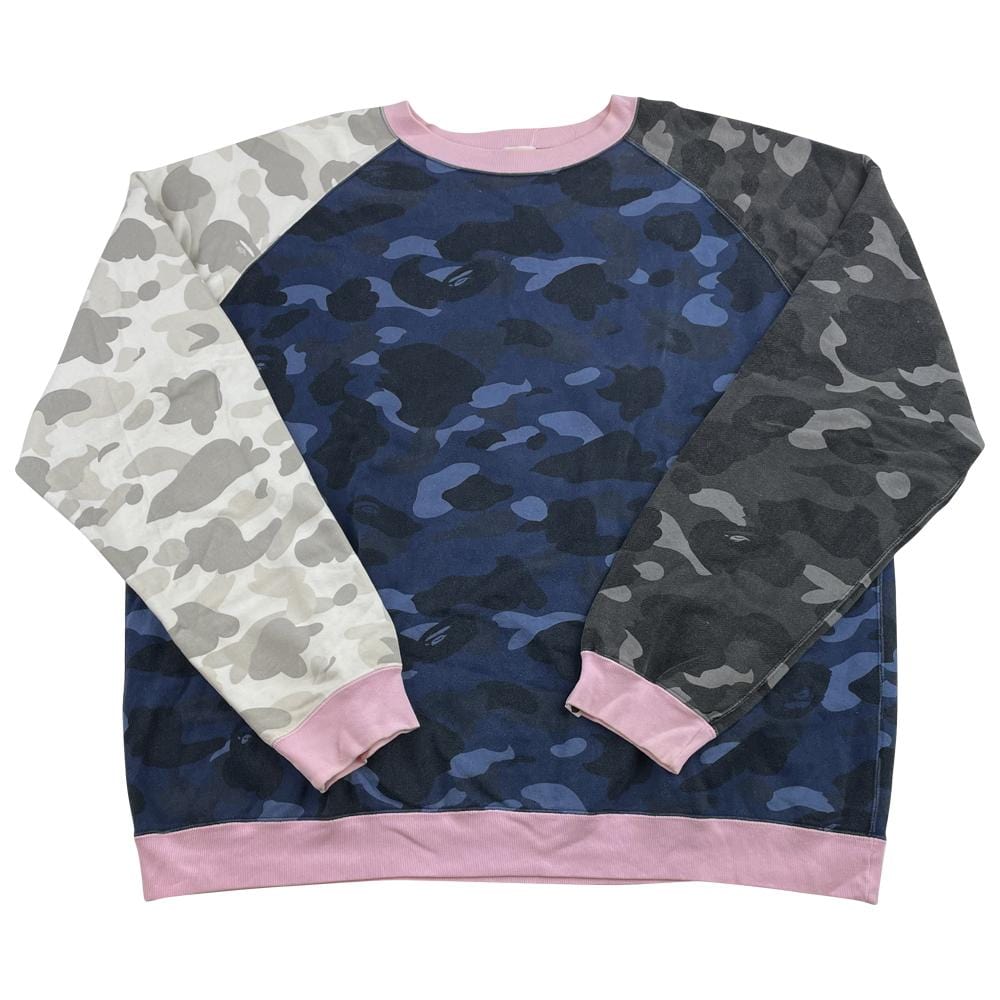 Bape Multi patch camo sweatshirt - SaruGeneral