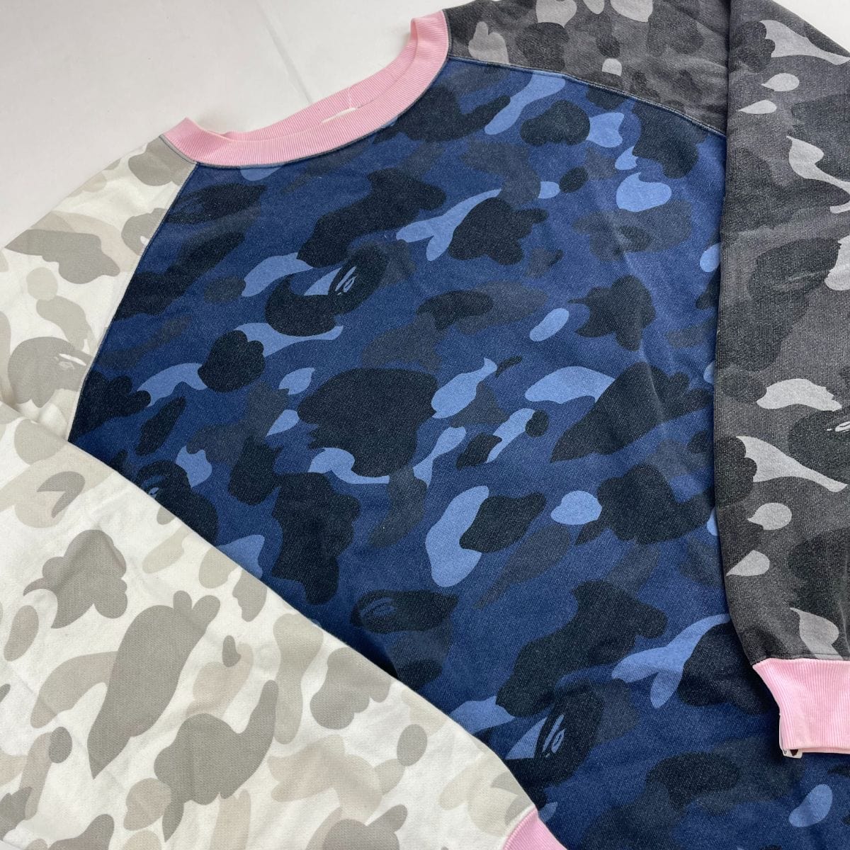 Bape Multi patch camo sweatshirt - SaruGeneral