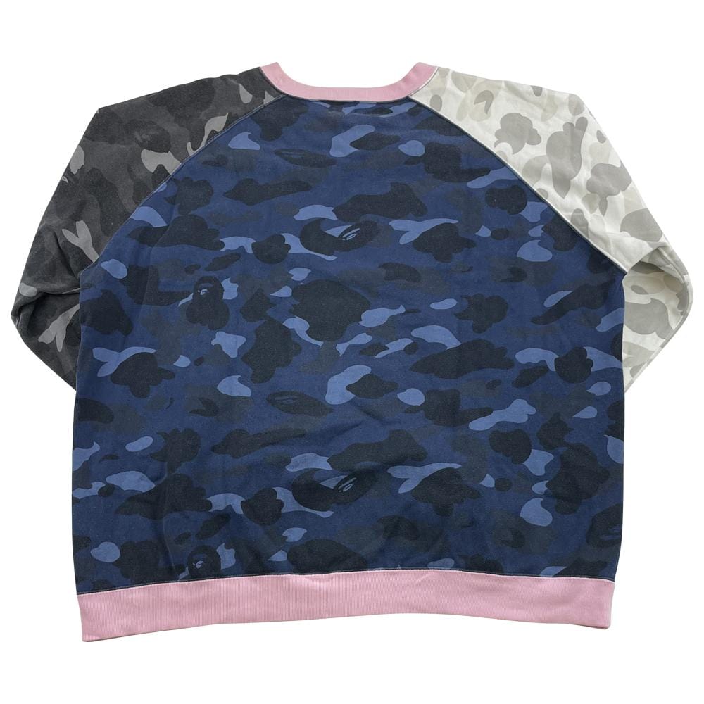 Bape Multi patch camo sweatshirt - SaruGeneral