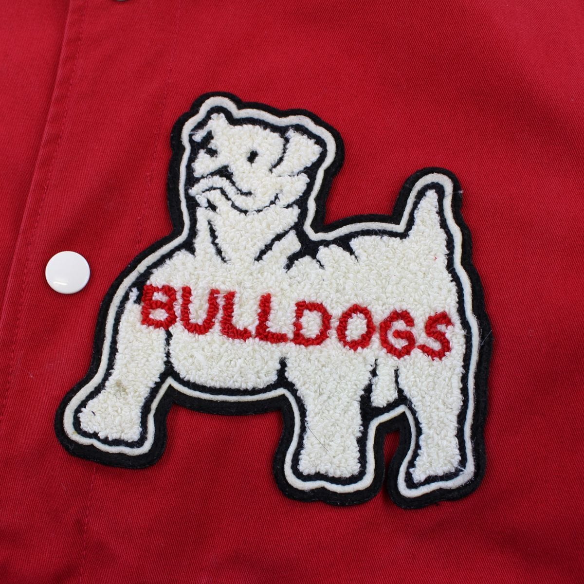 Supreme Bulldogs Varsity Jacket Red - SaruGeneral