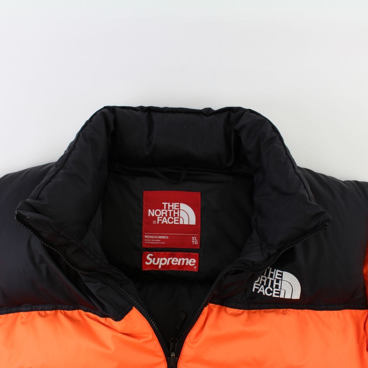 Supreme x TNF Nupste Jacket Orange - SaruGeneral