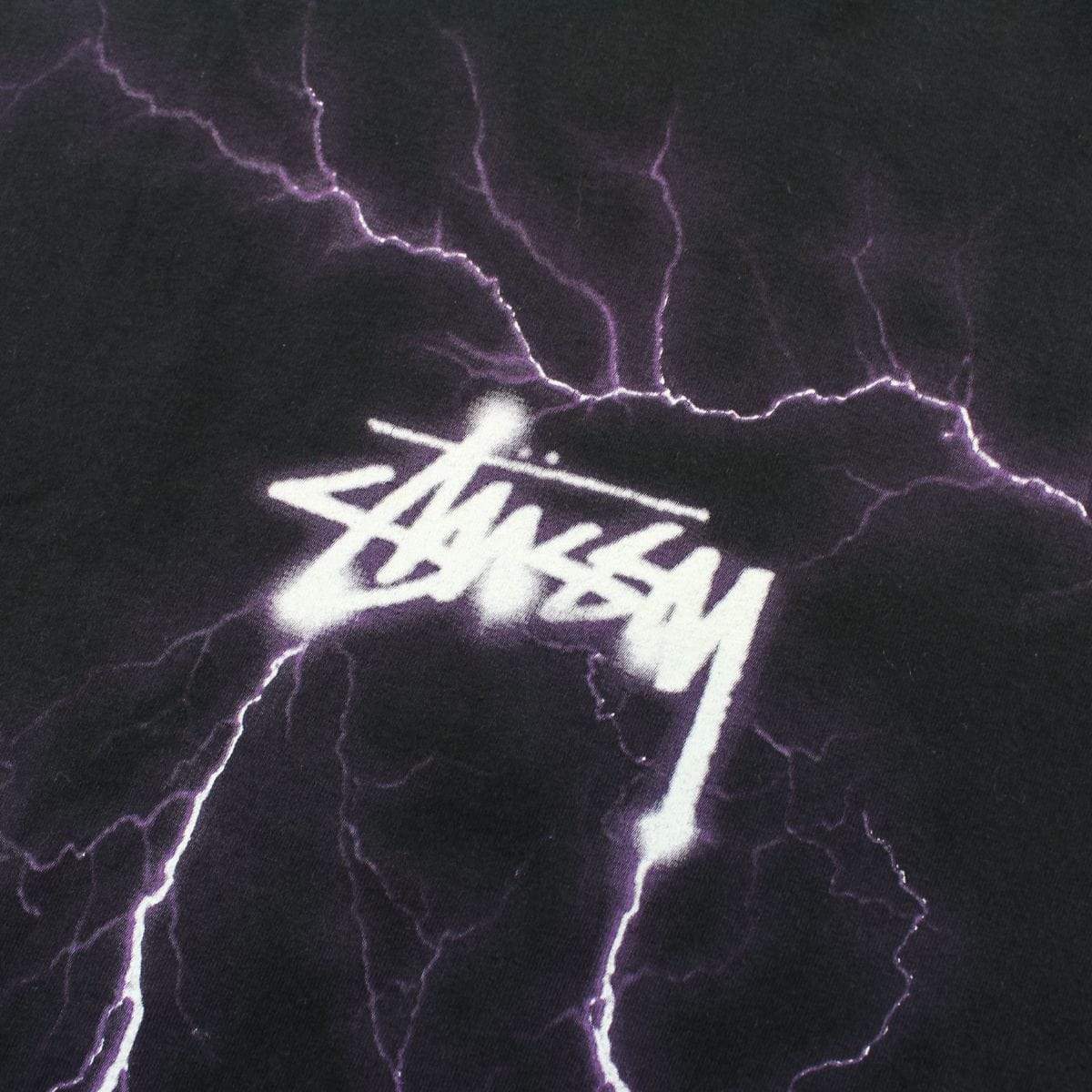 Stussy Lightning Tee Black – SARUGENERAL